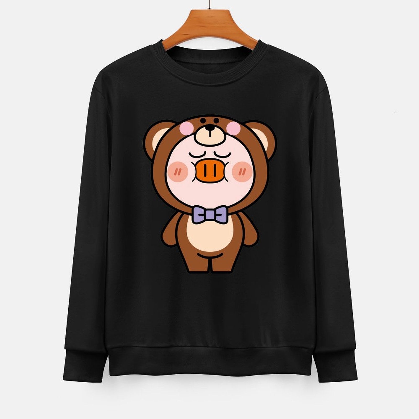 Front Patterned Long Sleeve TopVibrant Colors EverydaySeries